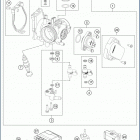 2019 FE 501 ENGINE Корпус Дросселя