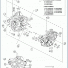 2019 FC 250 ENGINE Картер двигателя