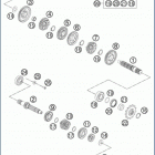2020 TC 65 ENGINE Трансмиссия