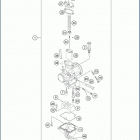 2020 TC 85 ENGINE Карбюратор