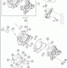 2020 TC 50 ENGINE Картер двигателя