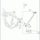 2019 TE 150 CHASSIS Side   /   center stand