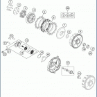 2020 TC 65 ENGINE Сцепление