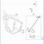 2020 FX 450 CHASSIS Side   /   center stand