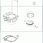 2020 FE 350 S ENGINE Цилиндры