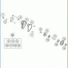 2020 TC 65 ENGINE Wa ter pump