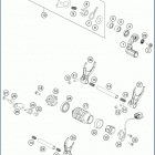 2019 FE 501 ENGINE Механизм переключения
