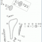 2020 FE 350 S ENGINE Газо-распределительный механизм