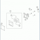 2020 TC 85 ENGINE Reed val ve case