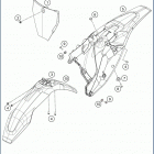 2020 TC 85 19_16 CHASSIS Обтекатель , крылья