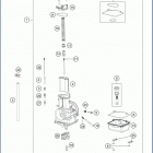 2019 TC 125 ENGINE Карбюратор