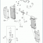 2019 FE 501 ENGINE Система охлаждения