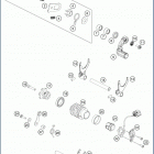 2020 FE 350 S ENGINE Механизм переключения