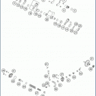 2019 TE 300i ENGINE Глушитель