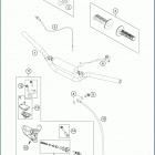 2020 TC 65 CHASSIS Руль