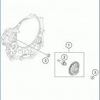2020 FX 450 ENGINE Балансирный вал