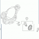 2019 FE 501 ENGINE Балансирный вал