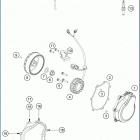 2019 FE 501 ENGINE Система зажигания