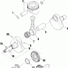 A99RF50AA RANGER Коленвал и поршни