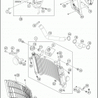 2018 701 ENDURO ENGINE Система охлаждения