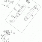 2018 FC 450 ROCKSTAR EDITION CHASSIS Глушитель