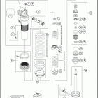 FS 450 CHASSIS Амортизатор в разборе