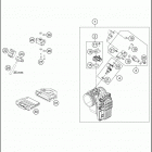 2018 701 ENDURO ENGINE Корпус Дросселя
