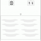 2016 701 SUPERMOTO CHASSIS Наклейки