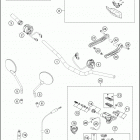 701 SUPERMOTO CHASSIS Руль