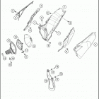2018 FC 450 ROCKSTAR EDITION CHASSIS Воздушный фильтр