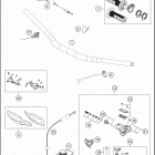TC 250 CHASSIS Руль