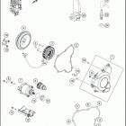TE 250i ENGINE Система зажигания