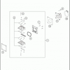 TE 300 ENGINE Мощностной клапан