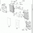 2018 TC 85 ENGINE Система охлаждения