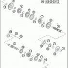 TC 65 ENGINE Трансмиссия