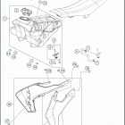 TC 65 CHASSIS Tank, sea t , cover