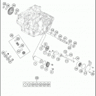 2018 FC 450 ENGINE Масляная система