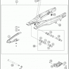 2018 FC 450 ROCKSTAR EDITION CHASSIS Бугель