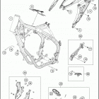 TC 125 CHASSIS Рама