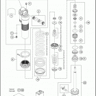 2018 FC 450 ROCKSTAR EDITION CHASSIS Амортизатор в разборе