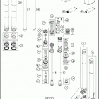 2018 FC 450 ROCKSTAR EDITION CHASSIS Передняя вилка