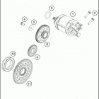 FE 501 ENGINE Электрический стартер