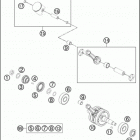 TC 65 ENGINE Crankshaft , piston