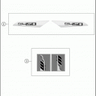FX 450 CHASSIS Наклейки