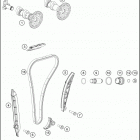 FE 250 ENGINE Газо-распределительный механизм