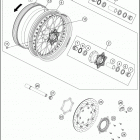 2016 701 SUPERMOTO CHASSIS Переднее колесо