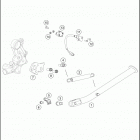 2016 701 SUPERMOTO CHASSIS Side   /   center stand