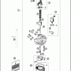 TC 50 ENGINE Карбюратор