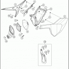 TE 300 CHASSIS Воздушный фильтр