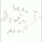 701 ENDURO CHASSIS Side   /   center stand